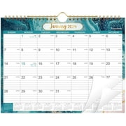 Wall Calendar 2024 - Monthly Calendar January 2024 - December 2024, 11"  8.5", Twin-Wire Binding, Hanging Loop, Premium Thick Paper Perfect for Organizing