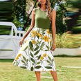 thumbnail image 3 of WILLBEST Vestidos Primavera Verano 2025 Vestido Casual Sin Mangas Con Bolsillos Y Estampado Degradado Para Mujer, 3 of 3