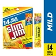 thumbnail image 1 of Slim Jim Mild, Sausage Snack Size Meat Stick, High in Protein, No Artificial Flavours, Mini Meat Sticks Multipack, 1 of 7