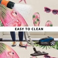 thumbnail image 5 of Summer Flamingo Outdoor Rug for Patio/Deck/Porch, Non-Slip Large Area Rug 4 x 6 Ft, Tropical Plants Botanical Floral Rustic Indoor Outdoor Rugs Washable Area Rugs, Camping Rug Carpet Runner, 5 of 8