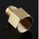 thumbnail image 3 of Accesorio de tubo, adaptador de latón macho de 3/8 pulgadas x hembra, adaptador de calentador de gas, artesanía superior, 3 of 9
