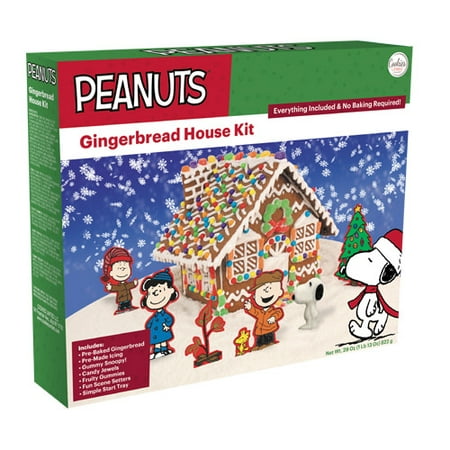 Cookies United Peanuts Gingerbread House Kit