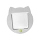 thumbnail image 4 of Puerta portátil para gatos, puerta para gatitos, suministros para mascotas, resistente a la intemperie, fácil de instalar, puerta para mascotas para Sunnimix puerta de gato, 4 of 8