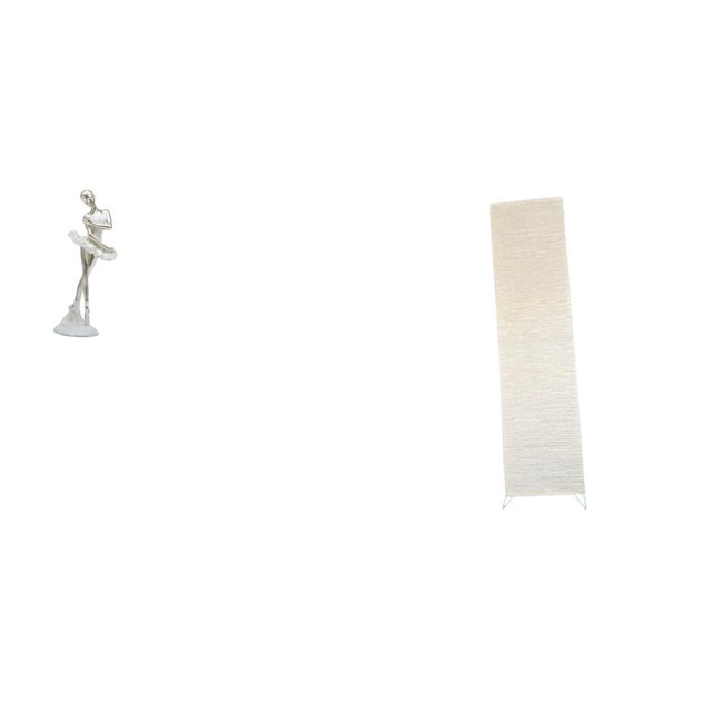 Figura de escritorio, estatua de bailarina, escultura de bailarina, pantalla de papel, material de resina, adecuada para sala de estar, dormitorio, of