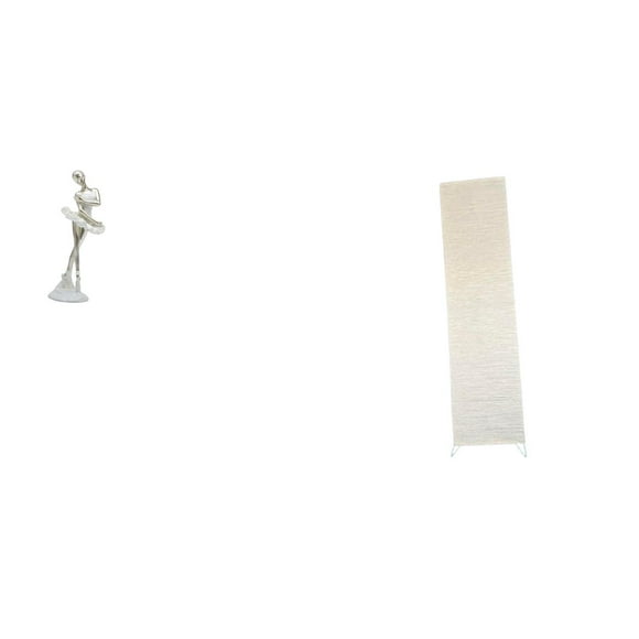 Figura de escritorio, estatua de bailarina, escultura de bailarina, pantalla de papel, material de resina, adecuada para sala de estar, dormitorio, of