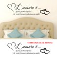 thumbnail image 4 of sweethay Pegatinas de pared con letras en inglés, paredes de PVC, decoración de ventanas, murales de bricolaje, papel tapiz, arte, calcomanías de Decoración del hogar 34x120cm sweethay HA072549-02, 4 of 6