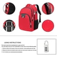 thumbnail image 6 of XUANYI-Travel Laptop Backpack,Extra Large Anti Theft College School Backpack For Men And Women With Usb Charging Port,Water Resistant Big Business Computer Backpack Bag Fit 17 Inch Laptop And Noteboo, 6 of 6