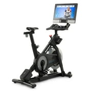 NordicTrack Commercial Series S22i; iFIT-enabled Indoor Exercise Bike with 22 Pivoting Touchscreen and Incline/Decline Functionality