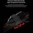 thumbnail image 4 of Hardened Steel Nozzle Kit, 3D Printer Hardened Steel Nozzle Kit High Temperature  10Pcs  for Composite Filaments, 4 of 8