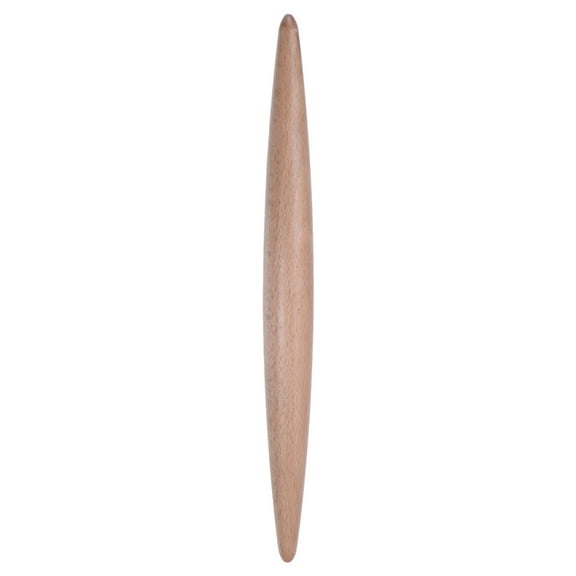 Rolling Pin 11 x 1.1" Beech Wood Dough Roller Pins Pointed for Baking Pastry Pizza