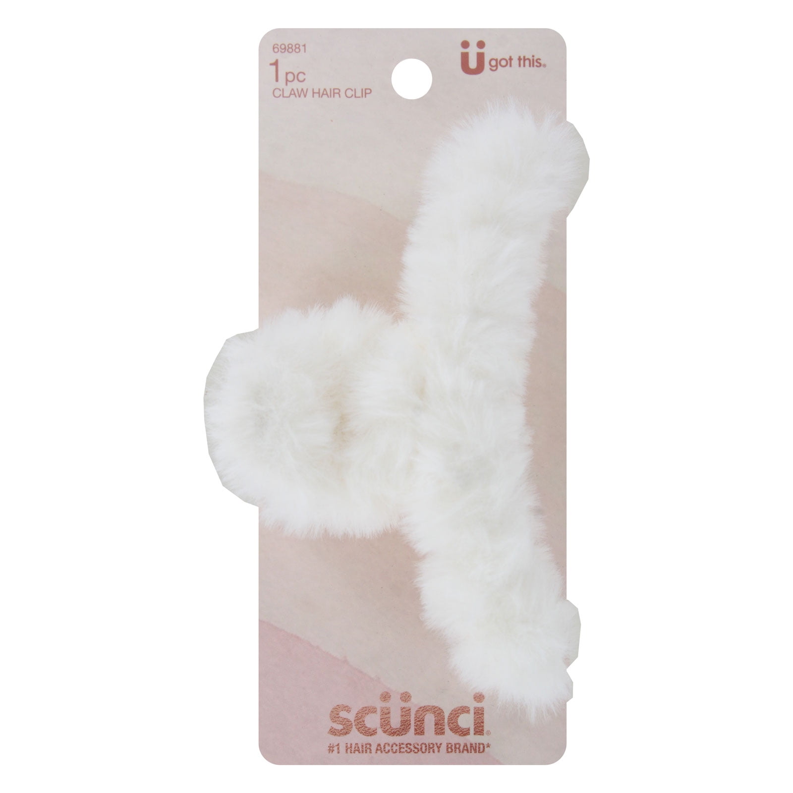 White Fur Hair Accessory, Hair Clip Amazon.com : White Pearl Hair Clips and Barrettes Set  main image 2
