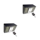 thumbnail image 1 of Monstrate Garden Solar Fence Light Pathway Stairs Outdoor Park with Step Night Yard Wall Control Remote Lamp Lighting Mounted 2piezas, 1 of 6