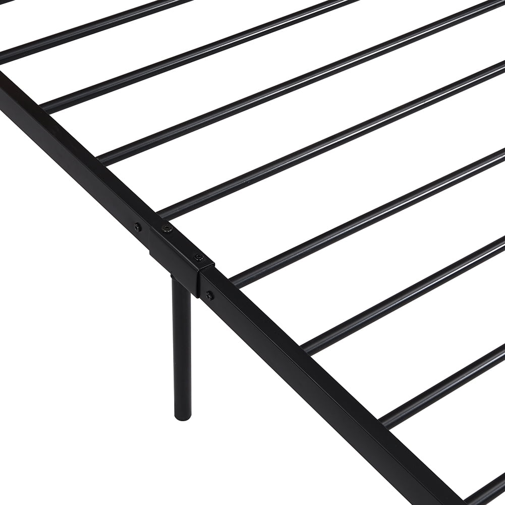 Kadyn Queen Size Platform Bed Frame, Metal Bed Frame with Sockets, USB Ports and Slat Support, Platform Bed Frame for Adults, Black Kadyn Queen Size Platform Bed Frame, Metal Bed Frame with Sockets, USB Ports and Slat Support, Platform Bed Frame for Adults, Black