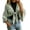 #0199-Green, variant on Women's Flare Sleeve Drawstring Open Front Cardigan Short Casual Knit Top Lightweight Shrug Sweater for Daily Office Dating Travel