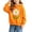 Orange, variant on Mooqilaa Girls Graphic Hoodies Size 7-8 T, Fashion Pullover Casual Long Sleeve Spring Fall Tops Pink