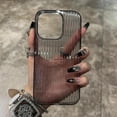 thumbnail image 3 of Soft Corrugated Transparent Phone Case For iPhone 11 12 13 14 15 Pro Max Shockproof Silicone Clear Bumper Cover, 3 of 7