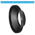 thumbnail image 4 of Uxcell 39mm Lens Hood, Wide Angle Matte Surface Anti-reflective Inside Hood, Black, 4 of 7