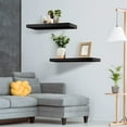 thumbnail image 4 of ITY International - Individual Wooden Floating Shelf, 31.5" x 9.25" x 1.5", Black, 4 of 5