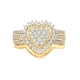 thumbnail image 4 of Anillo de dos piezas con diamantes de oro para bodas a la moda para mujer Wmkox8yii  fajkfhkj1942, 4 of 7