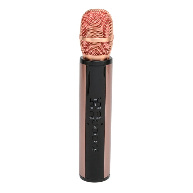Micrófono De Karaoke Inalámbrico, Micrófono De Canto De Mano Monitoreo En Tiempo Real Grabación De Sonido Envolvente Sintonización Profesional Reducción De Ruido Para El