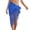 Blue, variant on Conairie Womens Swimsuit Cover Up Skirt Loose Mesh Sheer Beach Wraps Summer Bikini Vacation Coverups Outfits Beige One Size