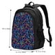 thumbnail image 5 of Balery Multicolor Bowling Mochila con carga USB para hombre y mujer - Mochila impermeable y antirrobo para portátil con puerto USB para viajes, trabajo, estudios y universidad, 5 of 7