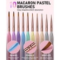 thumbnail image 3 of Nicpro 50 Colors Watercolor Paint Set, including Metallic & Fluorescent Color, 8PCS Pastel Detail Painting Brush, Water Color Paper, Palette, Art Supplies Kit with Gift Box, 3 of 7