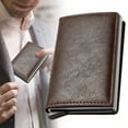 thumbnail image 2 of Rfid Blocking Men'S Wallet, Slim Credit Card Holder with Id Window, Aluminum Alloy Front Pocket Wallet, 3.9X2.4 Inches, for Men, Credit Card Storage Box *1, 2 of 9