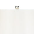 thumbnail image 4 of Possini Euro Design Pablo Modern Table Lamp 27" Tall Blue Art Glass White Tapered Drum Shade for Bedroom Living Room Bedside Nightstand Office Family, 4 of 11