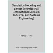 Simulation Modeling and Simnet (Prentice-Hall International Series in Industrial and Systems Engineering), Used [Hardcover]