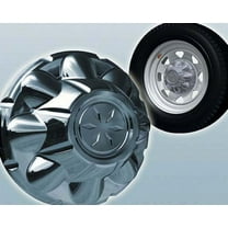 Dicor 4-1/2 in. Wheel Hubcap ABS Chrome