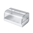thumbnail image 1 of Oioii Rectangular Plastic Tissue Box Cover Holder, Decorative Organizer for Facial Tissue, Bathroom, Kitchen, Living Room Desk and Vanity Countertop,White, 1 of 6