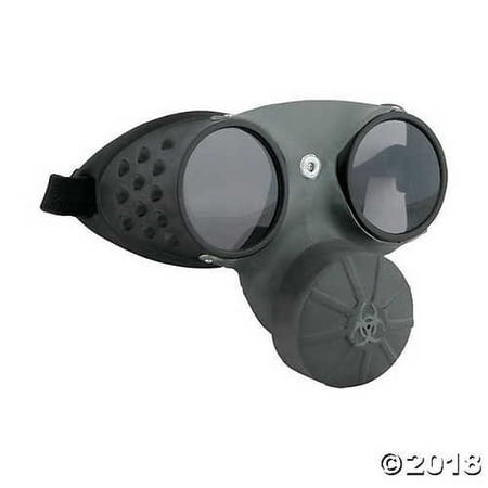 Gas Mask with Glasses