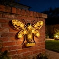 thumbnail image 4 of Tong Solar Garden Wall Lamp Design Outdoor Solar Light For Patio Fence Yard Warm White Ambient Lighting, 4 of 6
