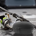 thumbnail image 3 of koolsoo EVA Fishing Reel Cover Protective Case Practical with Handle Strap Black Storage, 3 of 9