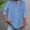 Blue, variant on pstuiky Womens Tops Trendy Casual Short Sleeve V-Neck Women'S Blouses Breathable Loose Fit Solid Color Athletic Shirts Workout Tops for Women