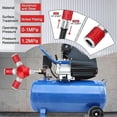 thumbnail image 4 of 3 Way Air Hose Splitter,Air Manifold,Air Compressor Splitter 1/4 NPT,with 1/4inch NPT Industrial Type Swivel Air Plugs, 4 of 5
