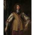 thumbnail image 2 of After Anthony van Dyck 15x18 Black Ornate Wood Framed Double Matted Museum Art Print Titled - Portrait of Rupert (1619-1682), Prince and Count Palatine of the Rhine and Duke of Cumberla, 2 of 5
