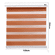 thumbnail image 4 of persiana doble capa zebra 100x200cm enrollable Belug, Color Café, 4 of 5
