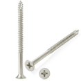 thumbnail image 5 of Cauldham Tornillos Para Madera De Níquel Satinado #9 X 3 Pulgadas Para Bisagras De Puerta - Paquete De 25, 5 of 5