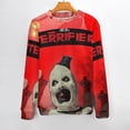 thumbnail image 2 of Terrifier Unisex Sweater Long Sleeve Fall Casual Crewneck Tops Pullover Active Streetwear Fashion Sweatshirt XL, 2 of 6