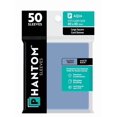 thumbnail image 2 of Phantom Sleeves: "Aqua Size" (80mm x 80mm) - Gloss/Matte (50) (Compatible with: Large Square Card Sleeves), 2 of 2