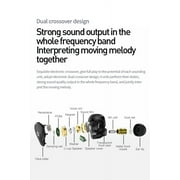 KBEAR Customized Balanced Armature KS2 1DD+1BA In-ear Earphones High-purity OFC cable Detachable cable design for worry-free upgrade Sports Game Music Headphone Headset iem