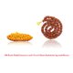thumbnail image 1 of Kamada Combination of 108 Manka(beads) Haldi(Turmeric) mala and large 5 Faced Rudrakasha mala,Spritual Necklace/rosary for Women and Men, 1 of 5