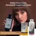 thumbnail image 6 of Wella ColorCharm Permanent Liquid Hair Color Toner - 1.4 oz ( 4G/257 Dark Golden Brown ) and Cream Developer 20 Volume - 3.6 fl. oz, 6 of 6