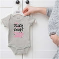 thumbnail image 5 of Daddy is My Knight in Shining Armour Bodysuit Jumper Girls Infant Baby Brisco Brands 12M, 5 of 6