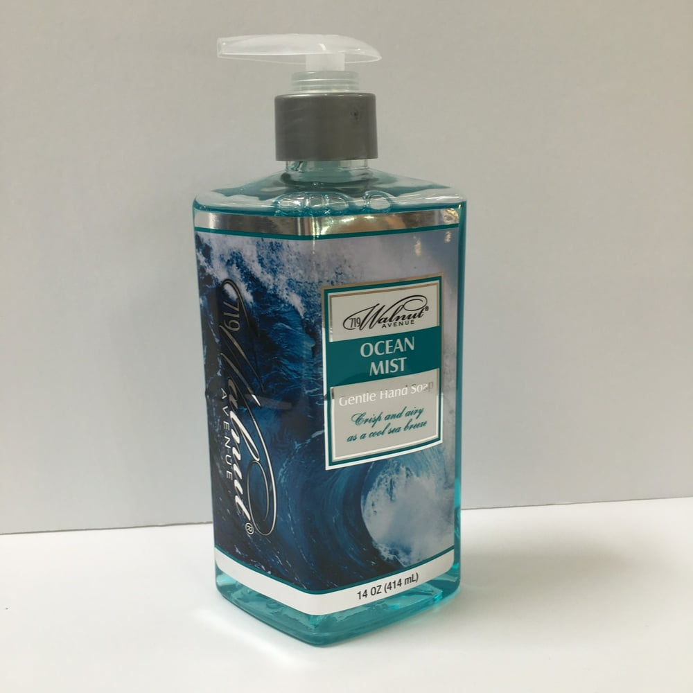 Walnut Avenue 719 Liquid Hand Soap, Ocean Mist, 14 Fl Oz