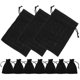 thumbnail image 3 of Small Drawstring Pouch For Jewelry Holding DIY Projects Lightweight Black 10Pcs, 3 of 5