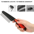 thumbnail image 4 of Mistayd Lice Comb,Stainless Steel Fine Tooth Comb Lice Comb Professional Head Lice Nit Removal Hair Comb, 4 of 5