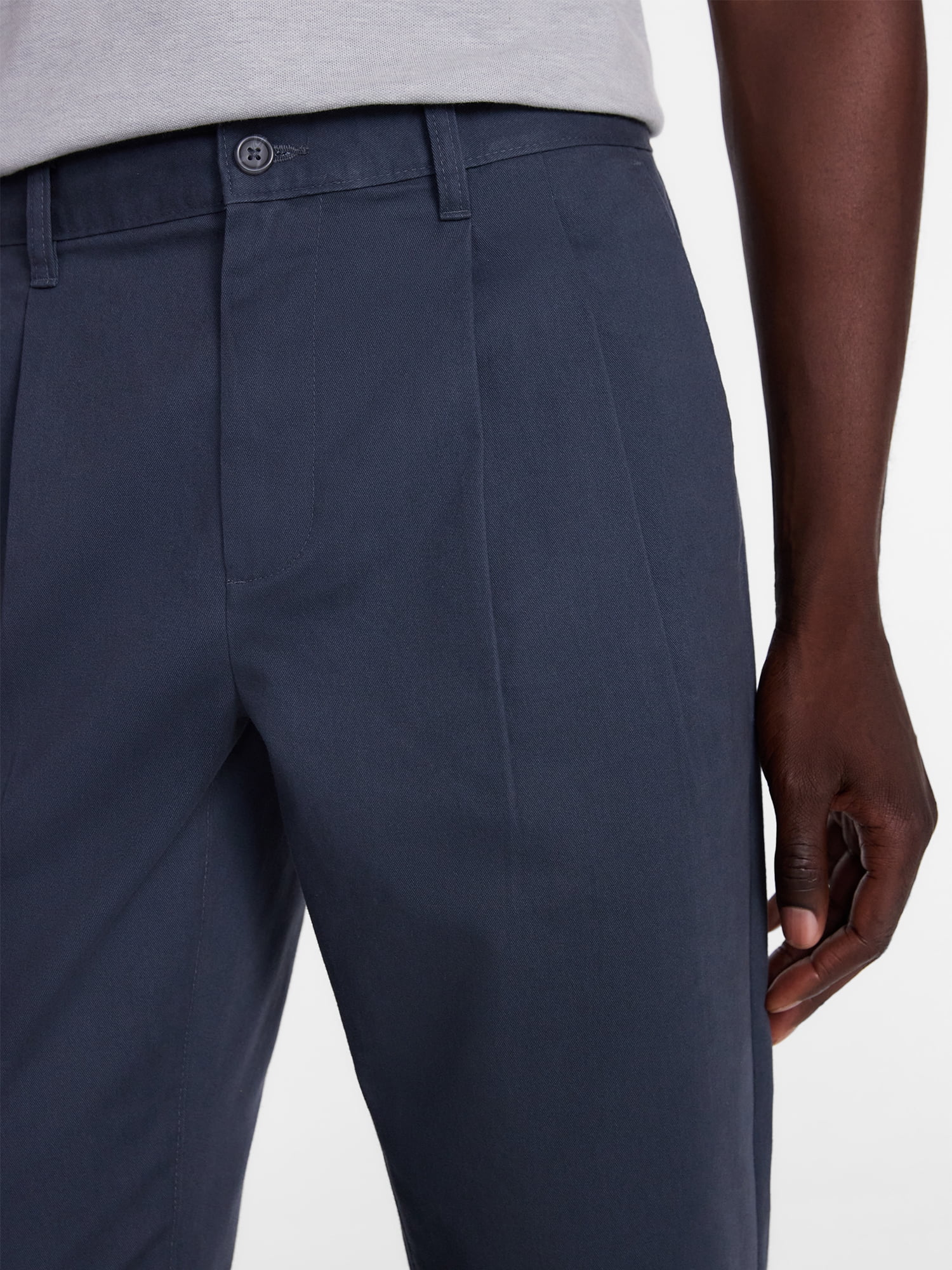 George Men's Straight Fit Pleated Pants, Sizes 28-48